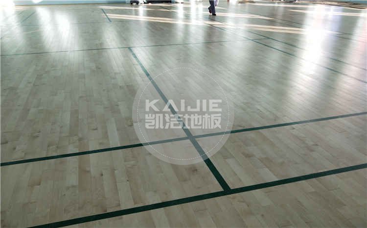 遼寧錦州羽毛球館運動木地板項目案例圖片