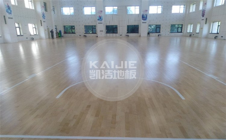 中國空中交通管制綜合訓練場籃球館木地板案例