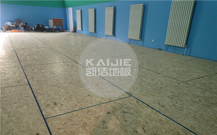 北京宏偉順通羽毛球館木地板——凱潔體育地板