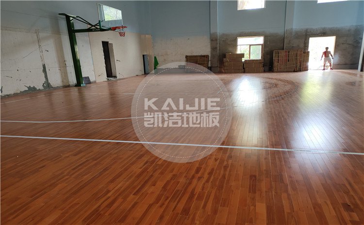 四川勞研科技有限公司籃球館木地板案例—凱潔體育木地板廠家